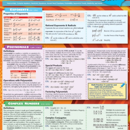 Math 2 Common Core 10th Grade: Integrated