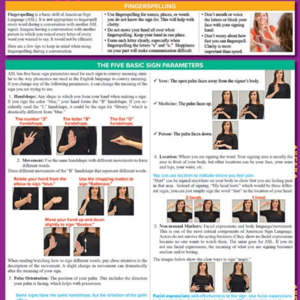 American Sign Language Conversation Quick Study
