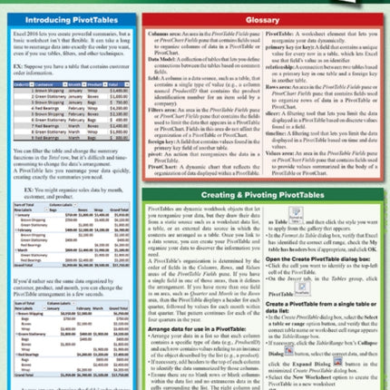 Excel 2016 Pivot Tables