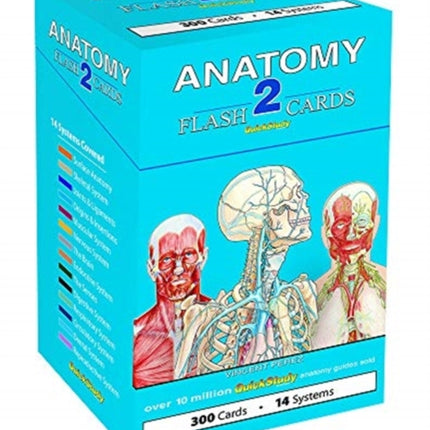 Anatomy 2 Flash Cards: a QuickStudy reference tool