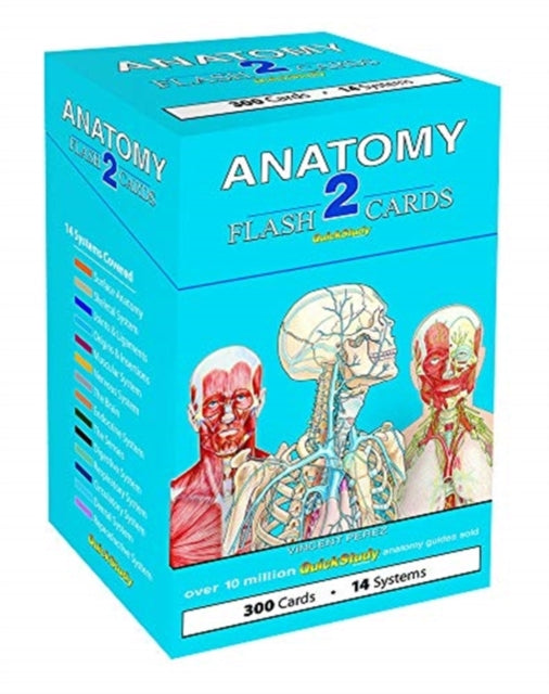 Anatomy 2 Flash Cards: a QuickStudy reference tool