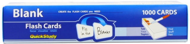 Blank: Flash Cards