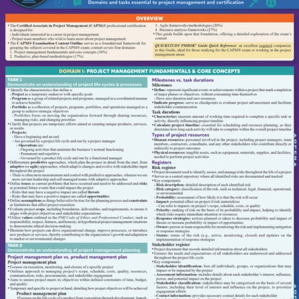 CAPM Exam Test Prep