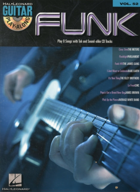 Guitar PlayAlong Volume 52 Funk Hal Leonard