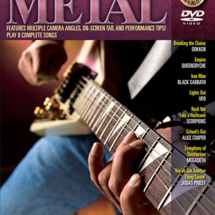 Gpa DVD Vol 8 Classic Metal Gtr DVD
