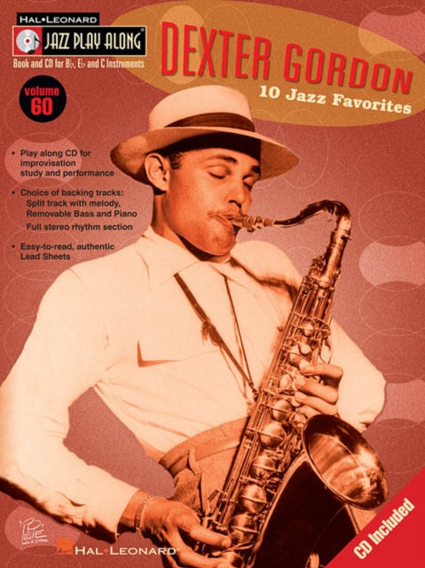 Jazz Play Along Volume 60 Dexter Gordon All Instruments BookCd