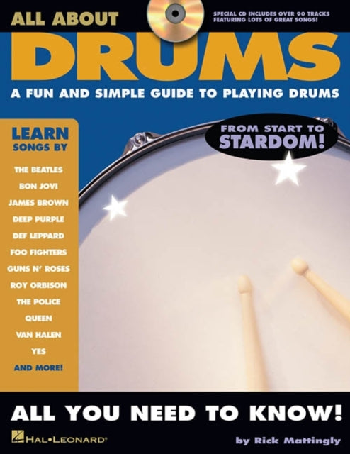 All About Drums A Fun  Simple Guide to Playing Drums