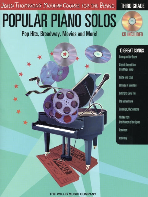 Popular Piano Solos 3Rd Grade Pop Hits Broadway