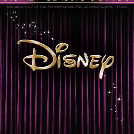 Disney Classic Songs High Voice BookCd