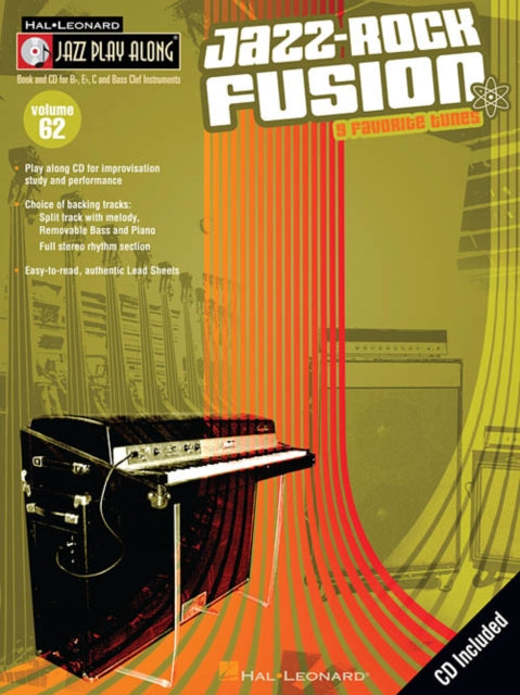 Jazz Play Along Volume 62 JazzRock Fusion Bflatinst BookCd Hal Leonard Jazz PlayAlong