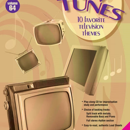 TV Tunes 10 Favorite Television Themes With CD Hal Leonard Jazz PlayAlong Jazz PlayAlong Volume 64