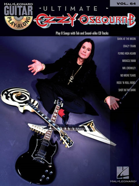 Ozzy Osbourne: Guitar Play-Along Volume 64