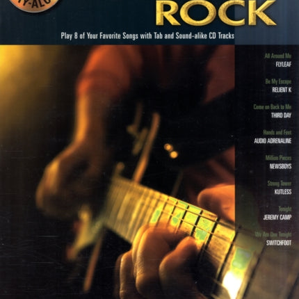 Guitar PlayAlong Volume 71 Christian Rock Tab Gtr BookCd Christian Guitar Playalong