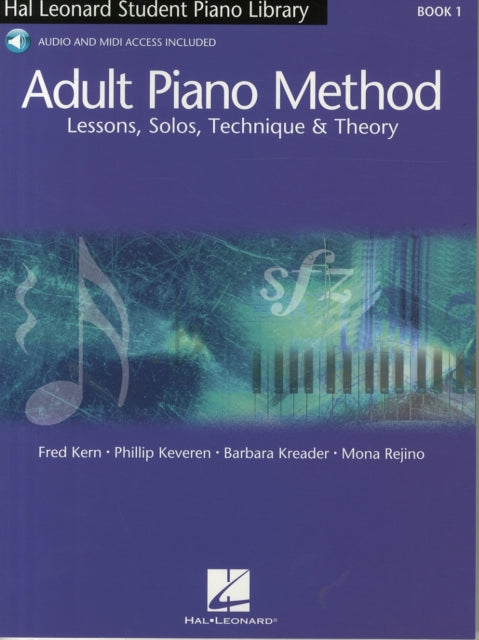 Hal Leonard Adult Piano Method Book 1: Uk Edition - Lessons, Solos, Technique and Theory