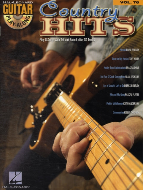 Guitar PlayAlong Volume 76 Country Hits Hal