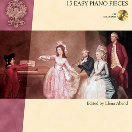 Mozart 15 Easy Piano Pieces Schirmer Performance