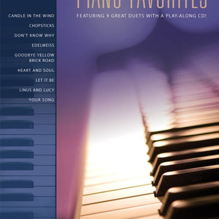 Piano Favorites With CD Piano Duet PlayAlong Hal