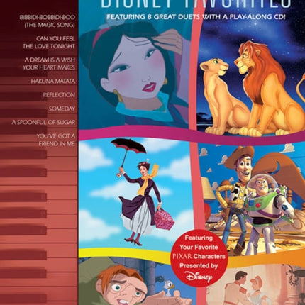 Piano Duet PlayAlong Volume 5 Disney Favourites