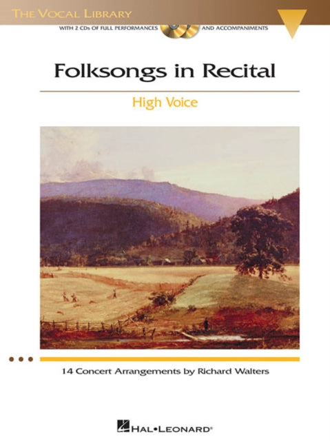 Folksongs In Recital High Voice Book2Cd