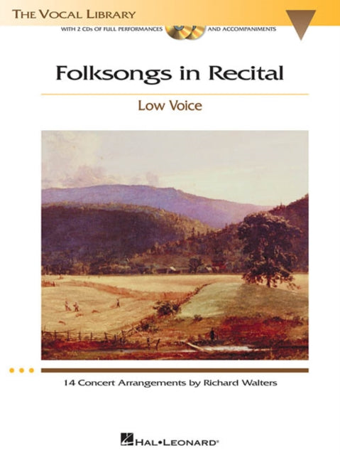 Folksongs In Recital Low VoiceLow Voice and PianoVocal Album