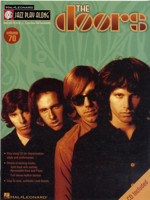 The Doors With CD Hal Leonard Jazz PlayAlong Jazz PlayAlong Volume 70