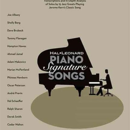 Signature Song Series Jerome Kern All The Things You Are Pf BkCd Hal Leonard Piano Signature Songs