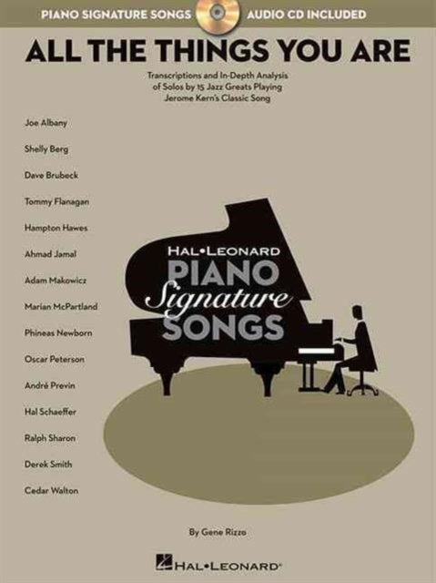 Signature Song Series Jerome Kern All The Things You Are Pf BkCd Hal Leonard Piano Signature Songs