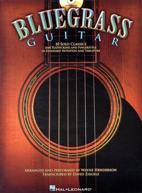 Bluegrass Guitar Book  CD