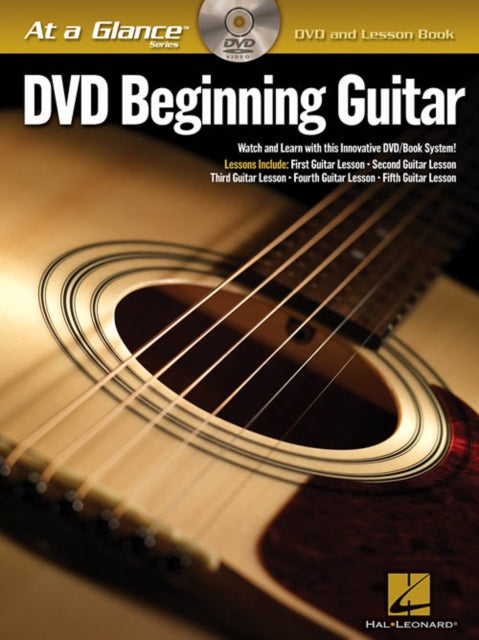 At A Glance Beginning Guitar BookDvd At a Glance Hal Leonard