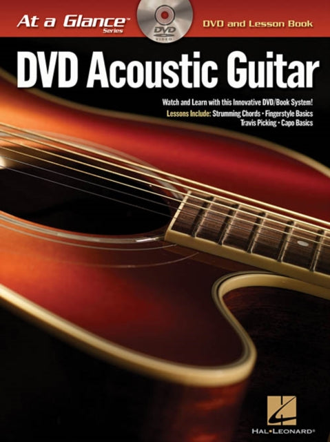 At A Glance Acoustic Guitar BookDvd At a Glance Hal Leonard