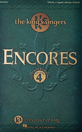 Encores  The Kings Singers Colour of Song Volume
