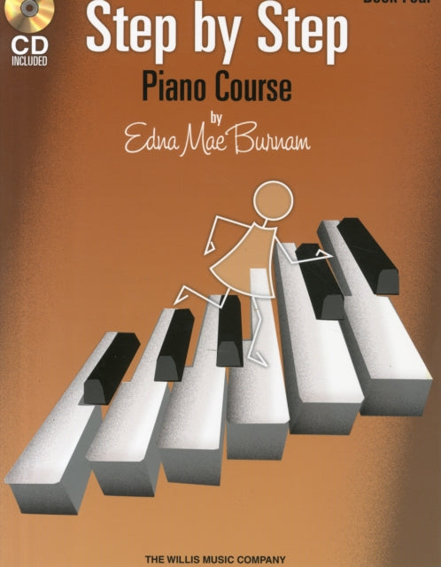 Step by Step Piano Course - Book 4 with CD