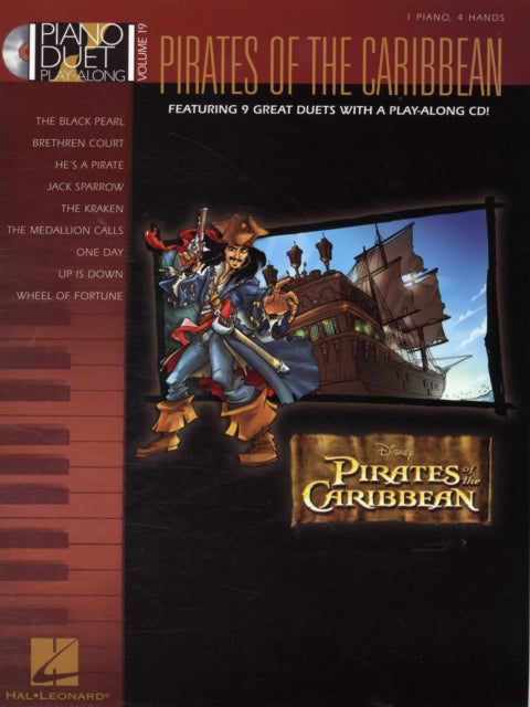 Pirates of the Caribbean: Piano Duet Play-Along Volume 19