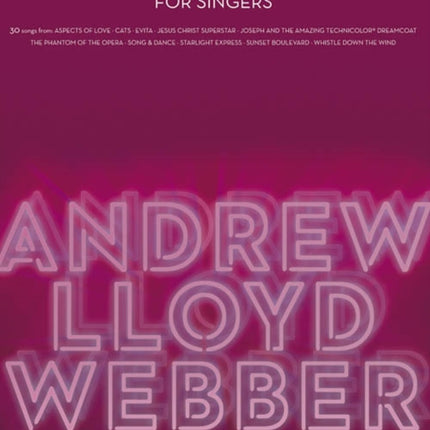 Andrew Lloyd Webber: For Singers - Women's Edition