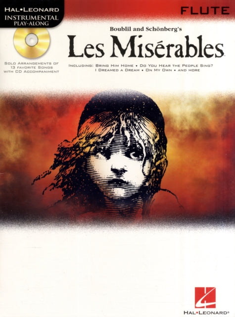 Instrumental Play Along Les Misrables Flute
