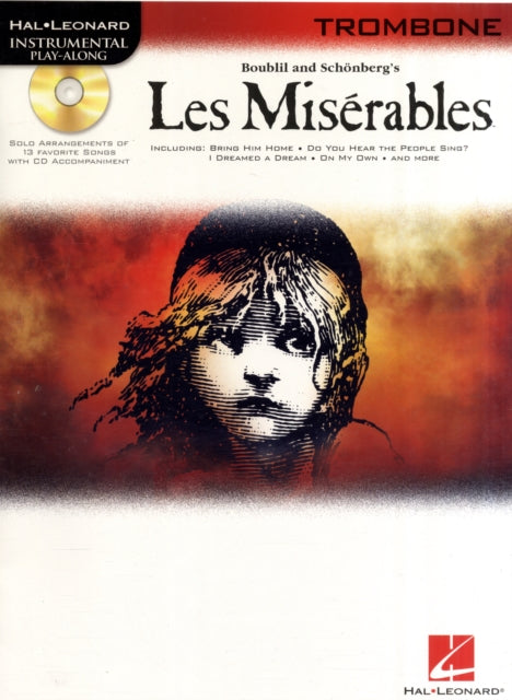 Instrumental PlayAlong Les Miserables Pack Trombone Tbn BookCd Hal Leonard Instrumental PlayAlong