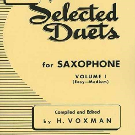 SELECTED DUETS SAXOPHONE 1