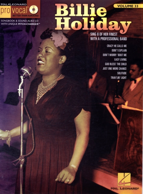 Billie Holiday v 33 Pro Vocal Pro Vocal Womens Edition Volume 33