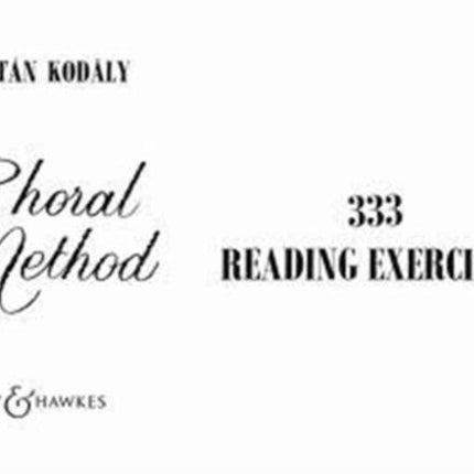 333 Reading Exercises Chord Method