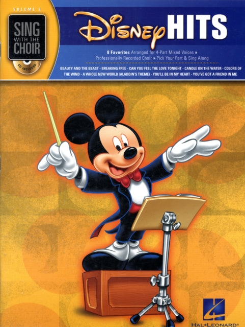 Disney Hits With CD Audio Sing with the Choir