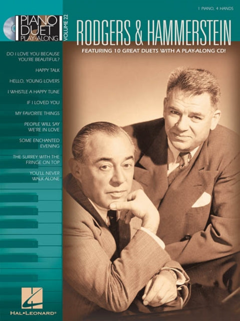 Piano Duet PlayAlong Volume 22 Rodgers And