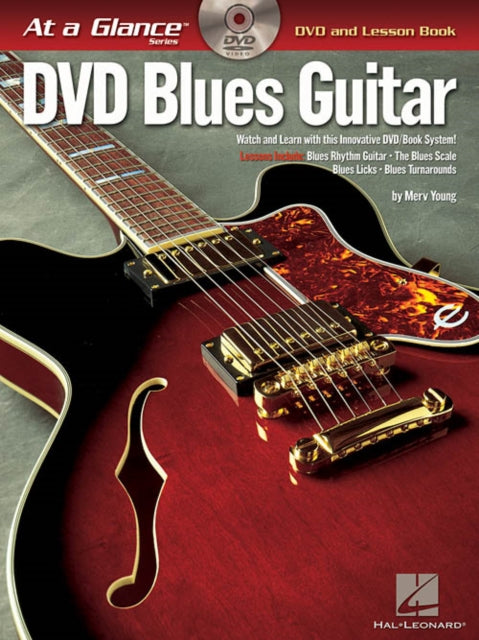 At A Glance Blues Guitar BookDvd
