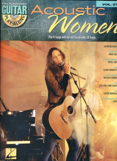 Guitar Play Along Volume 87 Acoustic Women Guitar
