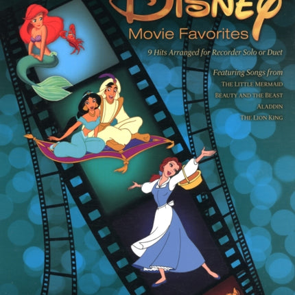 Disney Movie Favorites: Recorder Songbook - 9 Hits Arranged for Recorder Solo or Duet