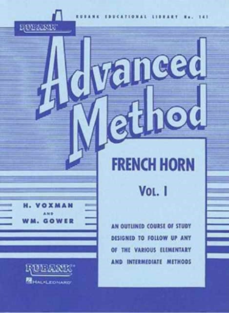 Rubank Advanced Method Volume 1French Horn 141 Rubank Educational Library