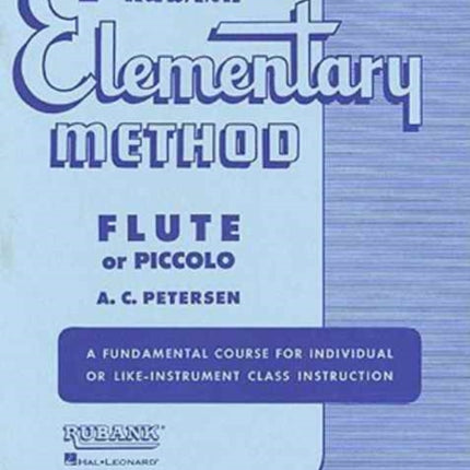 Rubank Elementary Method - Flute or Piccolo