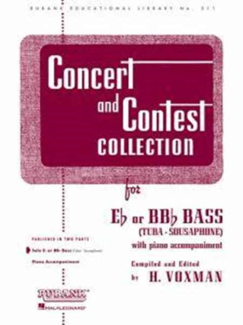 CONCERT  CONTEST COLLECTION FOR TUBA