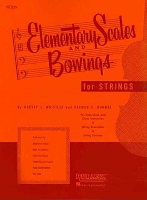 ELEMENTARY SCALES  BOWINGSVIOLIN