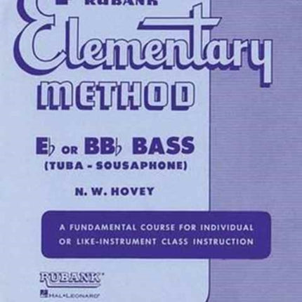 Rubank Elementary Method  BassTuba B.C.