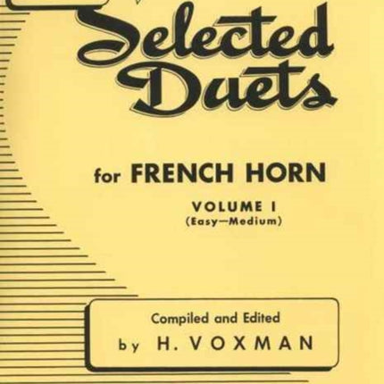 SELECTED DUETS FRENCH HORN VOL 1